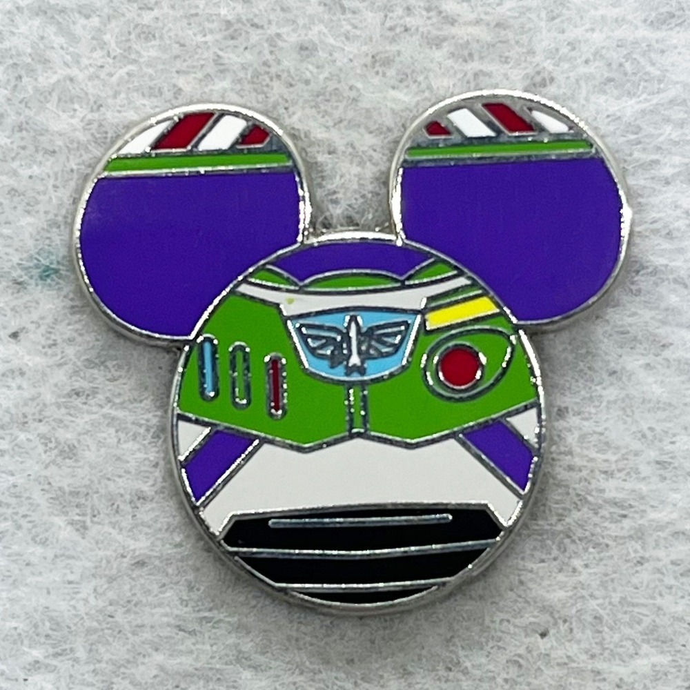🔮 5/$25 Disney Toy Story Mickey Mouse Icon Buzz Lightyear Pin